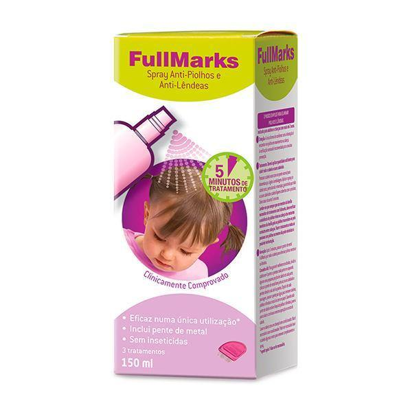 Fullmarks Spray Anti-Piolhos/Lendeas150ml